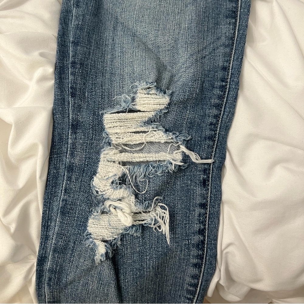 Blue Ripped Jeans - Picture 2 of 5